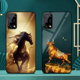 Ốp Lưng REALME 7 PRO Mặt lưng kính cao cấp, thiết kế độc quyền 12 con giáp