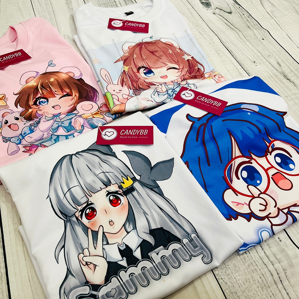 Áo thun hồng bé gái in hình Hero team logo full nhân vật, áo phông trẻ em mềm mịn, co giãn size từ 10kg đến 60kg