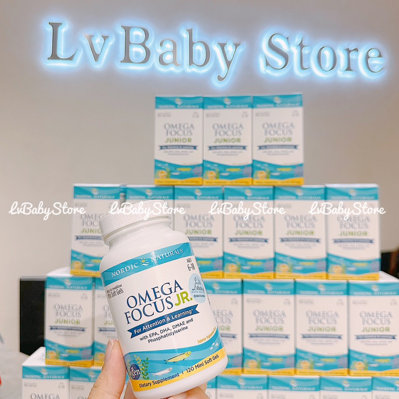 Omega Focus Nordic Natural - Tăng khả năng tập chung và ghi nhớ