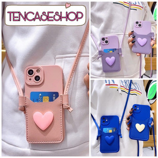 [ Có ip 16 ] Ốp Lưng Iphone Pro camera kèm túi thắt dây trái tim dành cho iphone - TENCASESHOP [ 573 ]