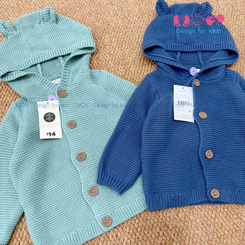 Áo khoác len Baby G.A.P, Geo.rge, Carter.s hàng xuất dư cho bé