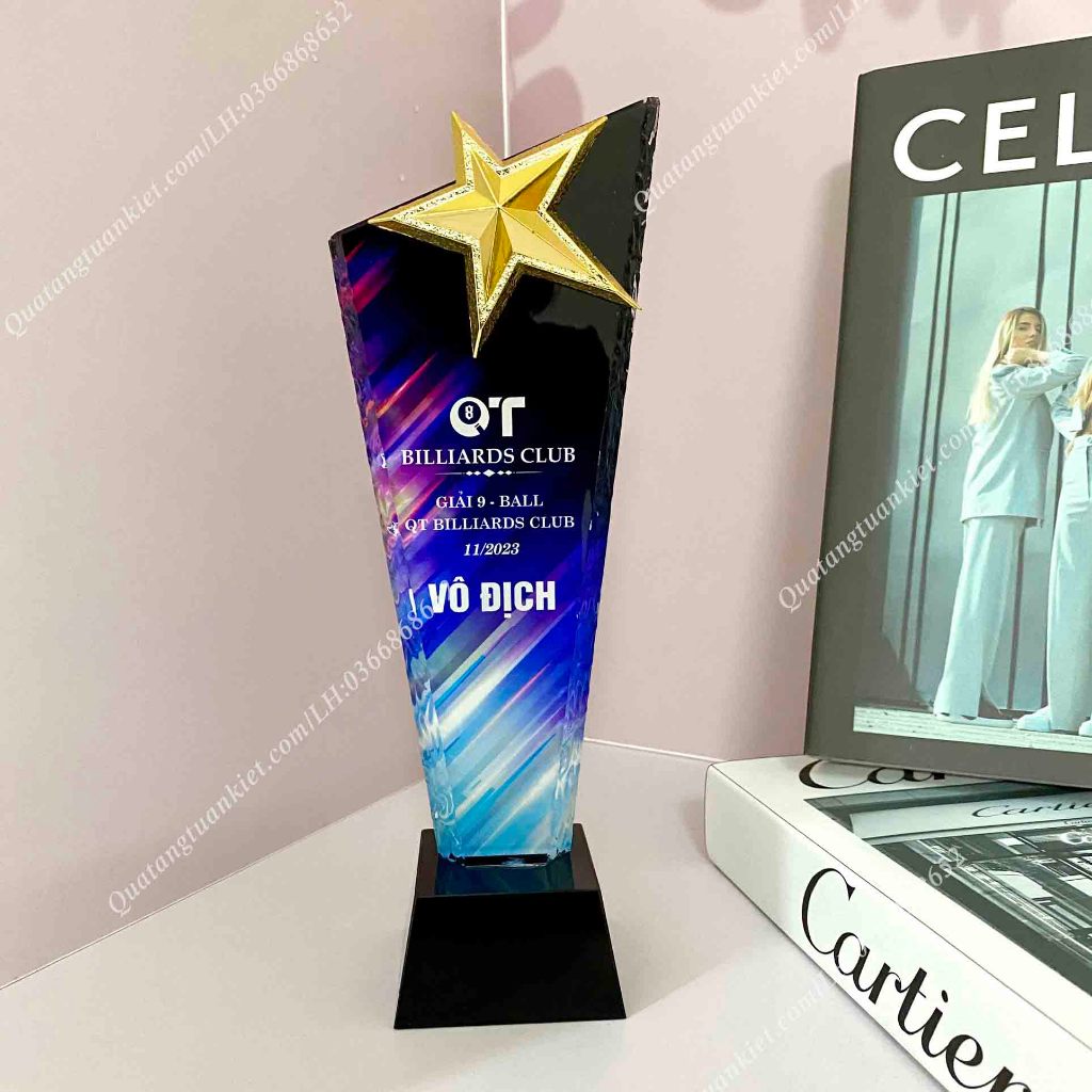 Cúp Vinh Danh Pha Lê Sao Vát