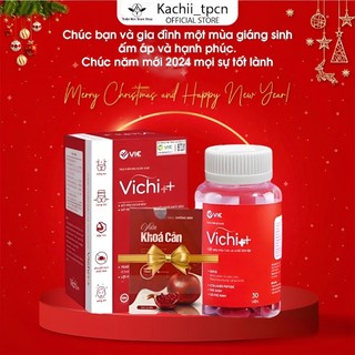 Giảm cân siêu tốc vichi++ tặng kèm khoá cân dành cho cơ địa khó giảm kachii_tpcn