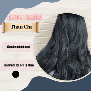 Sét Nhuộm Tóc Than Chì Tặng Kèm Oxy Và Gang Tay