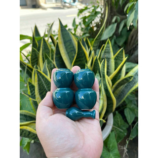 Cóng sứ chim khuyên kèm tai tàu