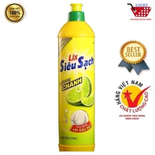 Nước rửa chén Lix siêu đậm đặc chai 200g