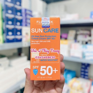 Kem chống nắng kiềm dầu FLOSLEK Oil-Free SunCar Protection Tinted Cream - 50ml