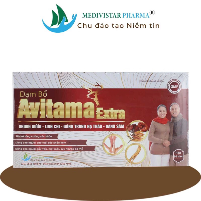 Avitama extra bồi bổ cơ thể, tăng cường đề kháng,ăn ngon, ngủ ngon