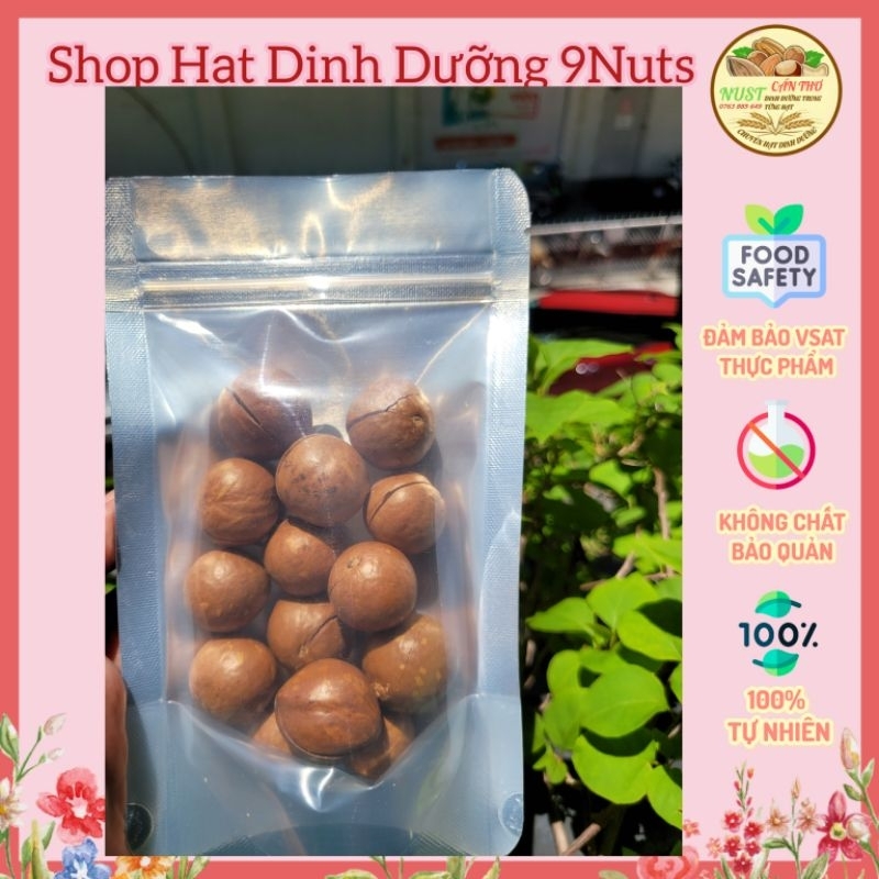 Hạt Macca ĐakLak đã sấy giòn béo thơm ngon,tặng tách Hạt.Không Hôi Dầu,tốt cho bà bầu và trẻ.Ăn vặt dinh dưỡng.100g/túi