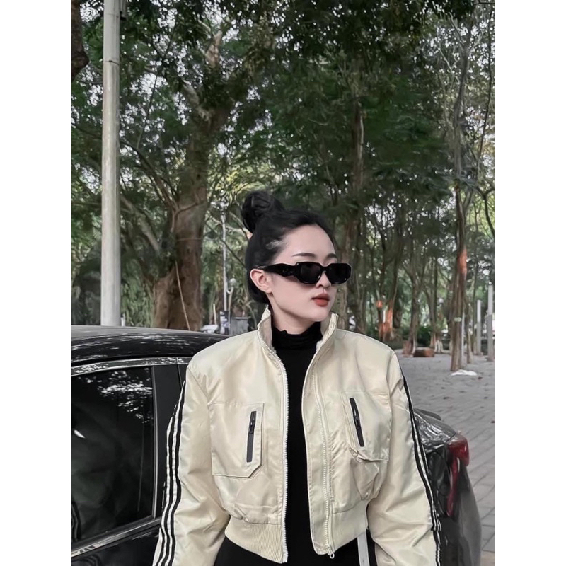 Áo da độn lót lông
