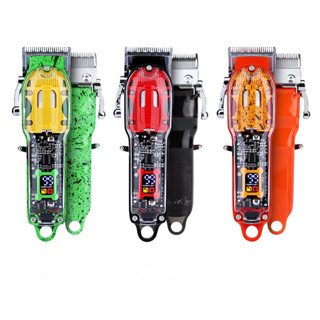 Tông đơ cắt tóc kemei trong suốt chính Hãng