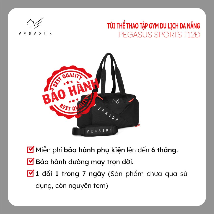Túi thể thao tập gym du lịch đa năng Pegasus Sports T12Đ