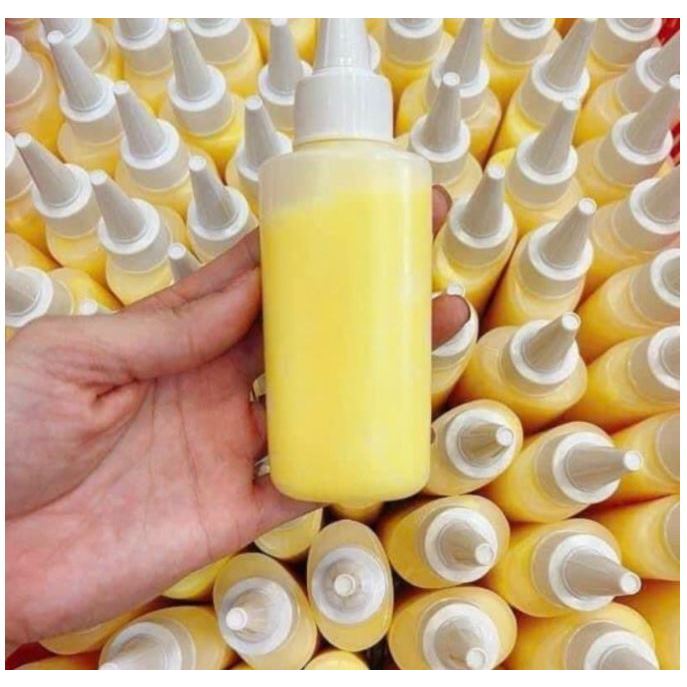 Combo 100 Chai nhựa mềm nút nhỏ giọt 100ml, chai nhựa xịt bơ, chai nhựa đựng bơ