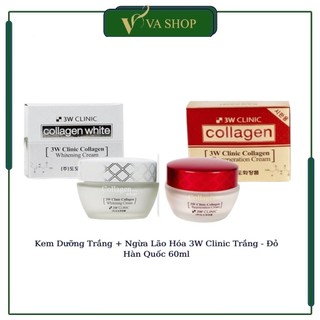 Kem dưỡng trắng da chống lão hóa collagen 3W clinic