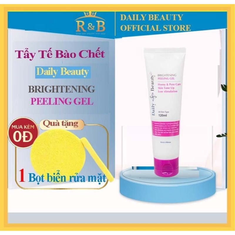 Tẩy Tế Bào Chết Daily Beauty Brightening Pelling Gel - Tẩy da chết sạch nhẹ, se khít lỗ chân lông