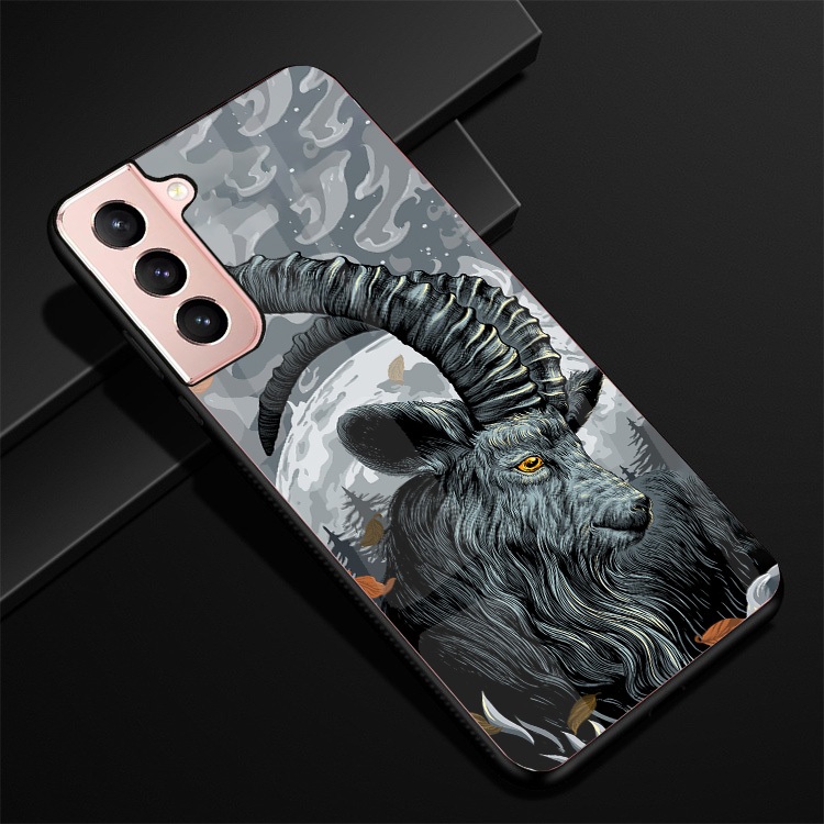 Ốp Lưng SAMSUNG GALAXY S21 5G,S21 ULTRA, S21 PLUS 5G, S21 FE 5G Mặt lưng kính, thiết kế 12 con giáp