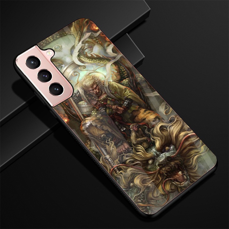 Ốp Lưng SAMSUNG GALAXY S21 5G,S21 ULTRA, S21 PLUS 5G, S21 FE 5G Mặt lưng kính, thiết kế 12 con giáp