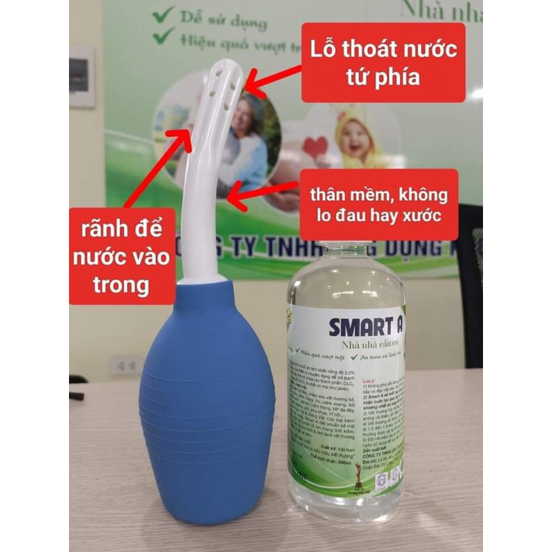 Bình rửa phụ khoa,bình xịt rửa âm đạo dùng cho nước SmartA