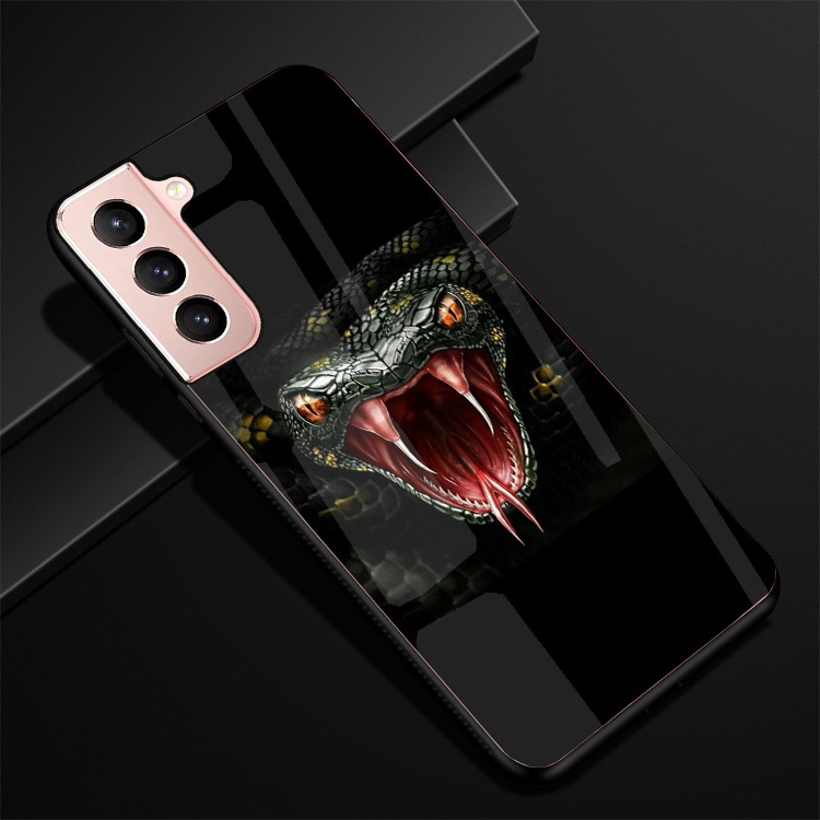 Ốp Lưng SAMSUNG GALAXY S21 5G,S21 ULTRA, S21 PLUS 5G, S21 FE 5G Mặt lưng kính, thiết kế 12 con giáp