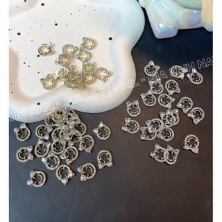 Set Charm  trang trí móng, siêu sáng, sang chảnh( set 10 viên )