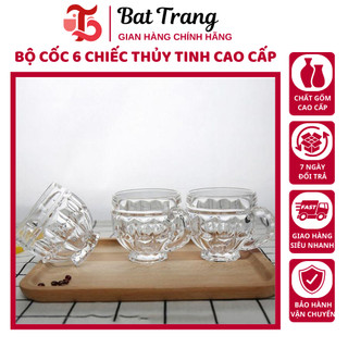 Bộ cốc 6 chiếc living home thuỷ tinh cao cấp - Tráng Sứ Store