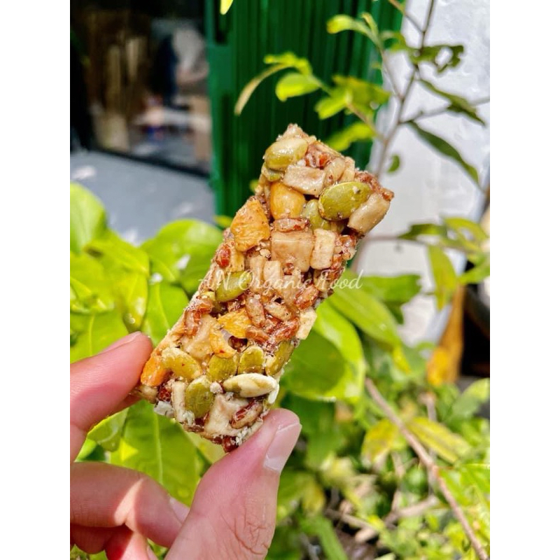 Thanh Gạo Lứt ngũ cốc siêu hạt dinh dưỡng 8 vị- Giòn thơm chuẩn ăn kiêng - Hỗ Trợ Giảm Cân, Túi Đóng Từng Thanh tiện lợi