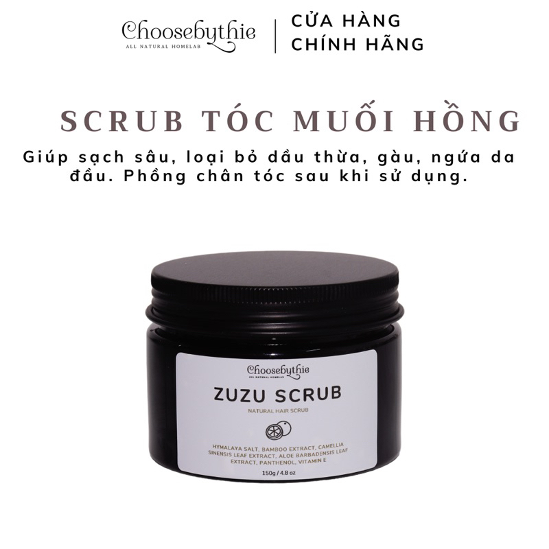 Tẩy tế bào chết cho da đầu, tóc làm sạch sâu và giảm dầu thừa