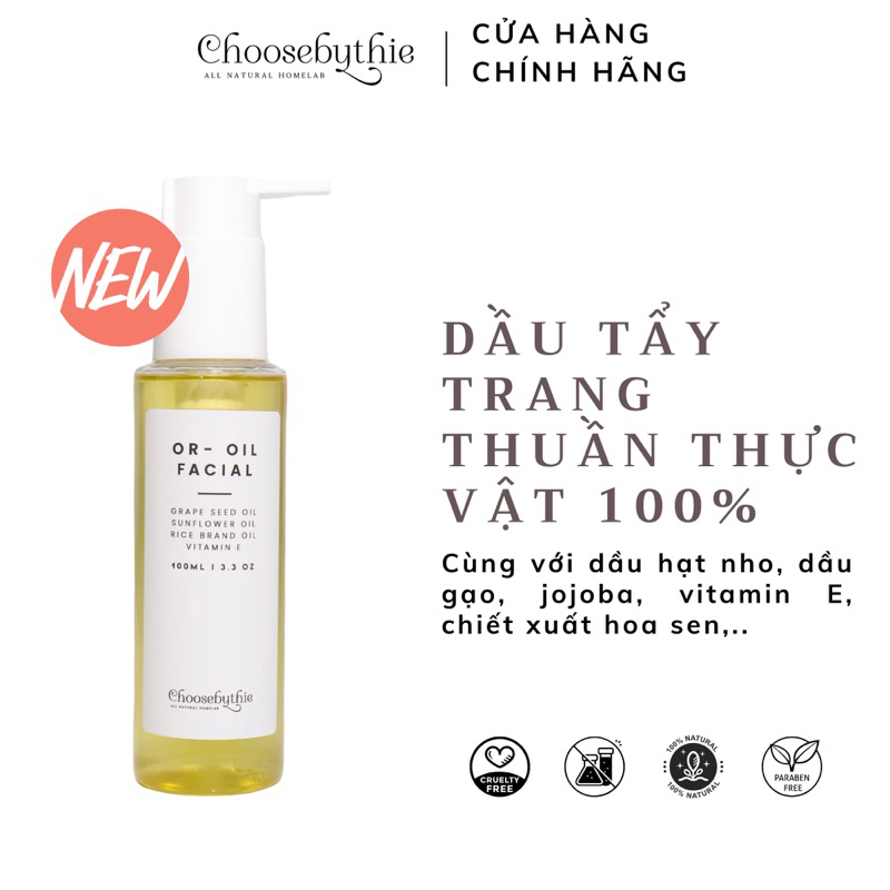 Dầu tẩy trang dưỡng ẩm chiếtt xuất hoa sen 100ml