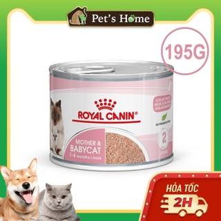 Pate Royal Canin Babycat Instinctive cho mèo mẹ và mèo con 195g