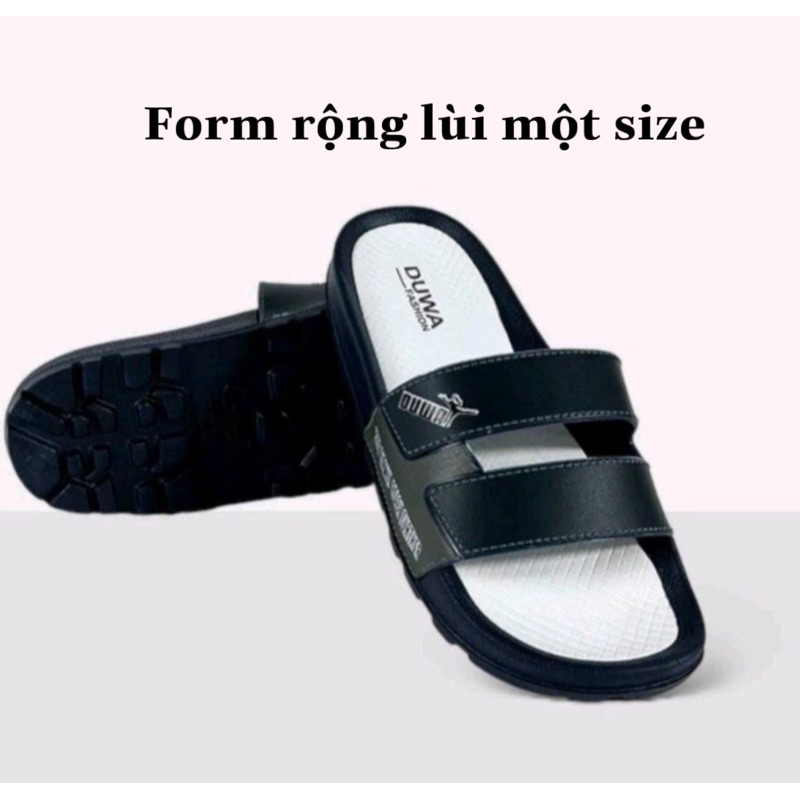 Dép 2 quai nam nữ  hàng Du wa chính hãng chất liệu Eva siêu nhẹ