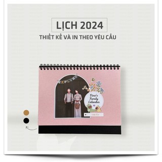 📆 In lịch 2024 theo yêu cầu (Loại thiết kế)