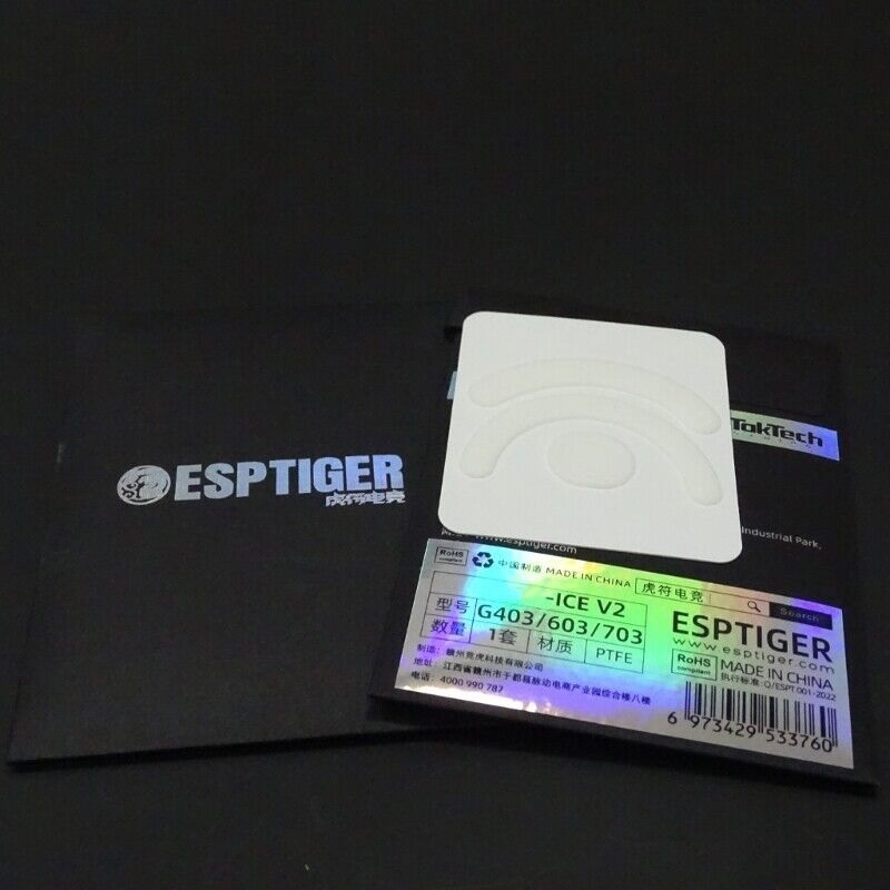 Tấm Mouse Feet Tiger Ice v2 G304 Feet Tiger Ice G703 G603 Feet chuột Logitech G403 - Feet Tiger Ice Gpro X Superlight