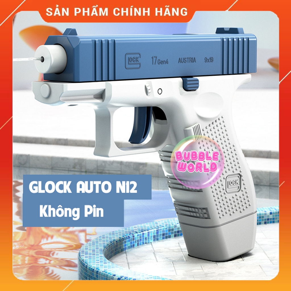Glock phun nước mini mô hình
