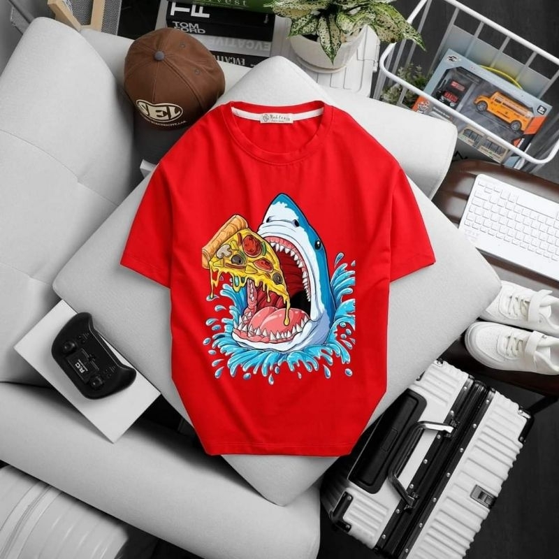 🔥 Áo thun cotton bé trai size nhí