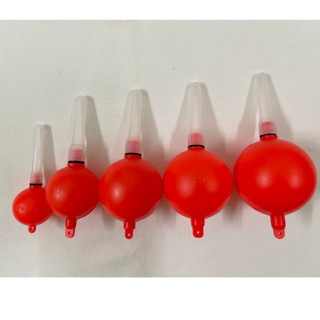  2 PHAO BƠM NHỰA BỎ ĐÈN CÂU CÁ CÂU SÔNG CÁC SIZE 