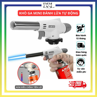 Đầu khò gas mini flame gun, đầu khò ga cầm tay đánh lửa tự động, điều chỉnh dễ dàng , tiện dụng