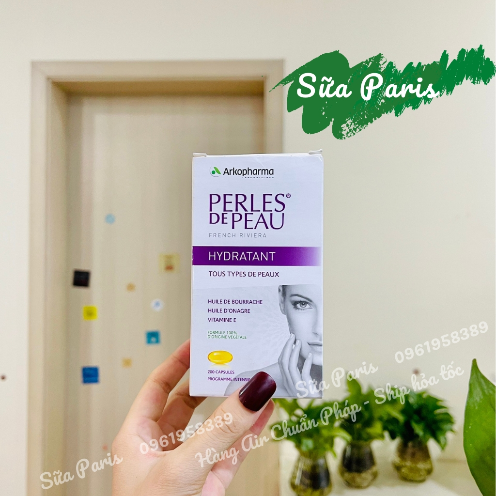 Viên uống đẹp da Perles De Peau của Arkopharma_Sữa Paris Aderma