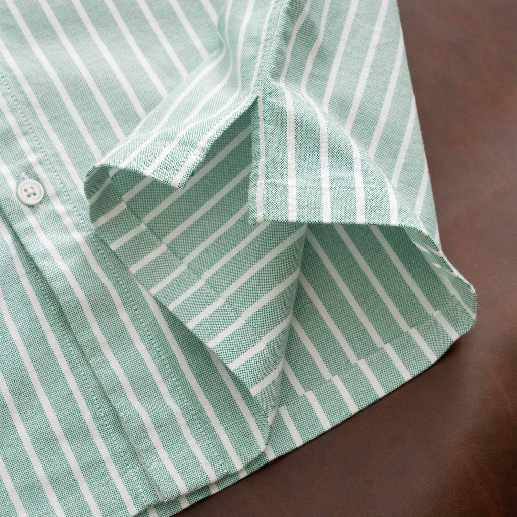 Áo sơ mi nam ngắn tay BR Xanh Mint, vải ford, thoáng mát, thấm hút tốt, form regular fit, BAF01 - Bravery