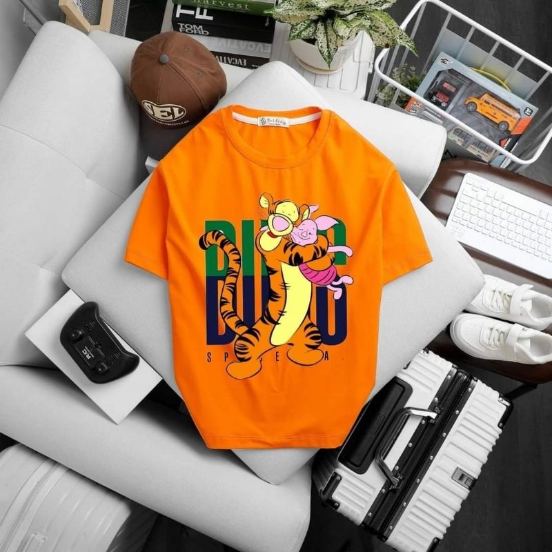 🔥 Áo thun cotton bé trai size nhí