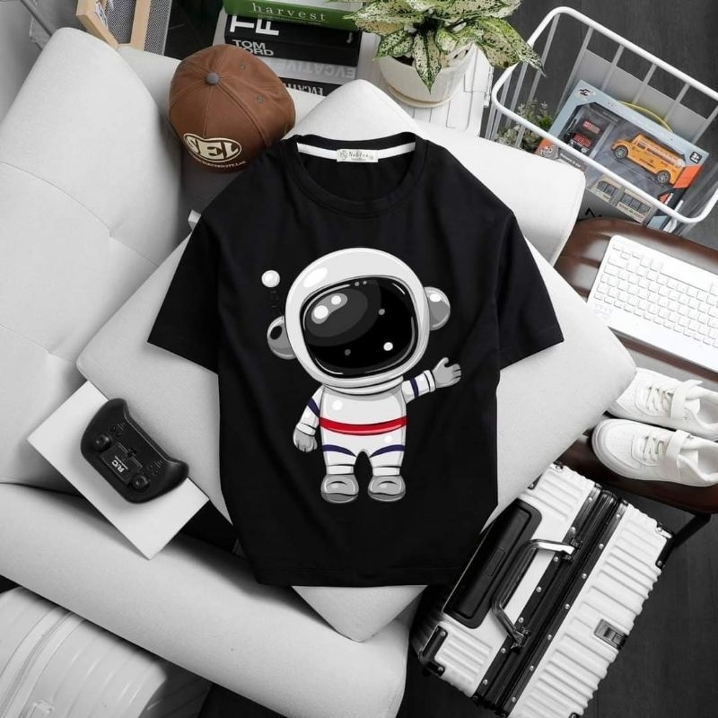 🔥 Áo thun cotton bé trai size nhí