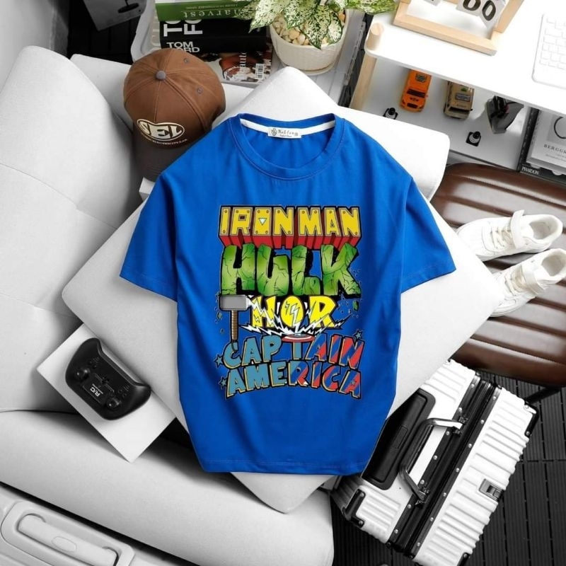 🔥 Áo thun cotton bé trai size nhí