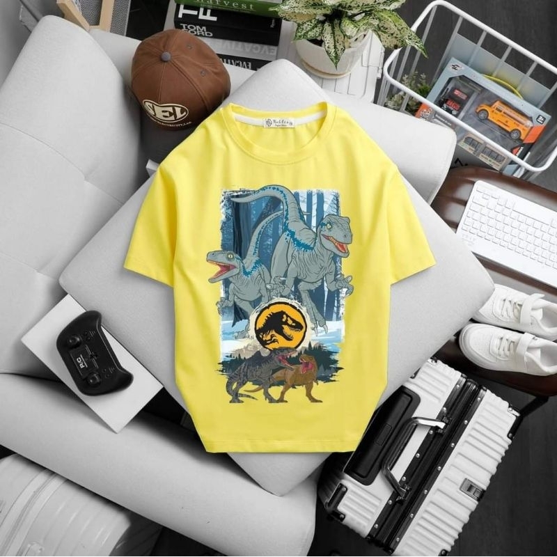 🔥 Áo thun cotton bé trai size nhí