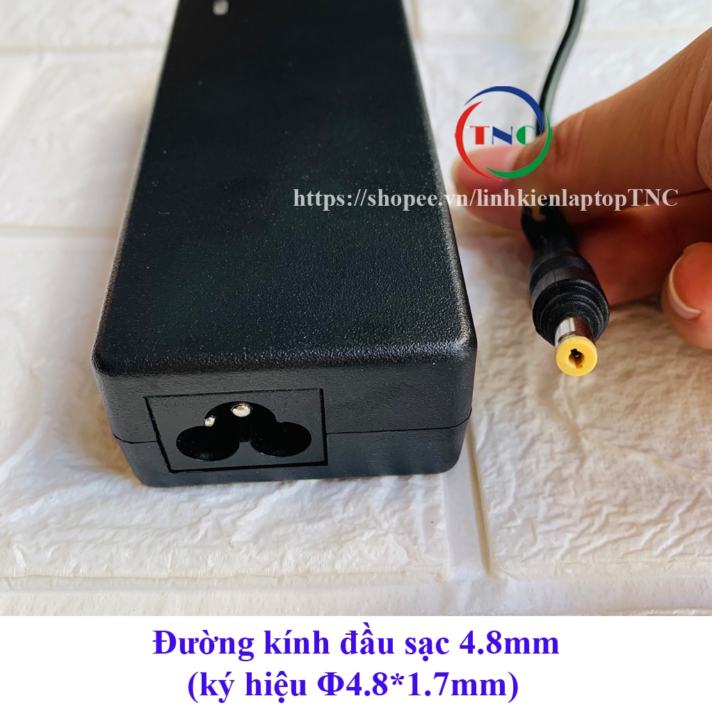 Sạc Laptop HP Compaq 18.5V - 3.5A chân Vàng