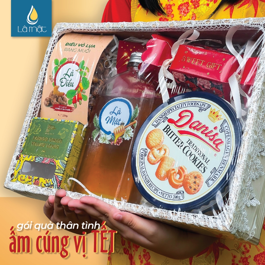 . Set gói quà tết tặng bố mẹ, ông bà, người thân