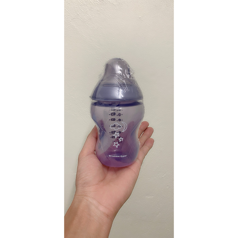 Bình Tommee Tippee set tím/xanh