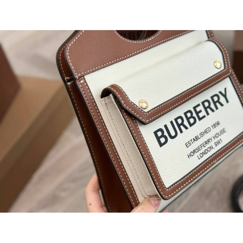 Túi đeo chéo bur fullbox túi vải hoá đơn size 23 kèm ảnh thật tự chụp
