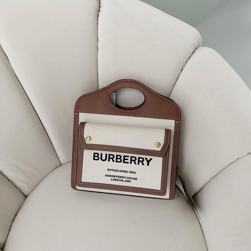 Túi đeo chéo bur fullbox túi vải hoá đơn size 23 kèm ảnh thật tự chụp