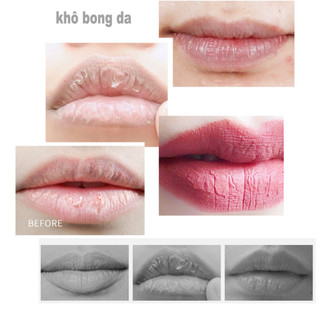 Kem Tẩy tế bào chết môi Dạng sủi bọt Gecomo, Bí quyết để son môi cực xinh hết thâm