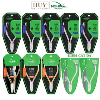 Kềm nghĩa kềm cắt da bằng thép d01/ d04/ d06/ d07/ d07/ d03/ d555/ d18 kềm nhặt da tay, chân d.555 d.501 d.23 d.206