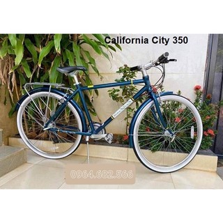 Xe đạp thể thao California City350 2024 (Tặng đèn + lục giác)